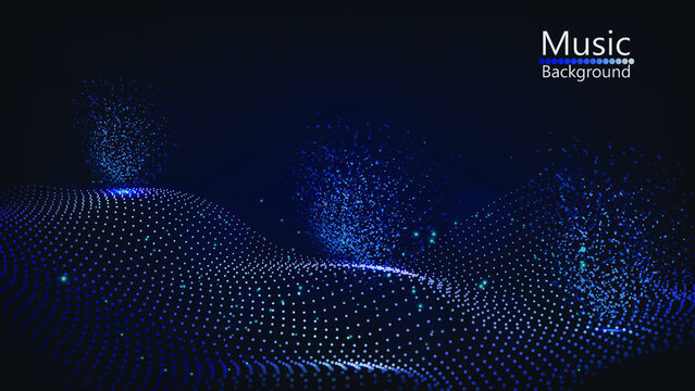 Cryptocurrency fintech network blockchain and programming concept. Technology HUD Element. Connecting dots and lines. digital background with particles.