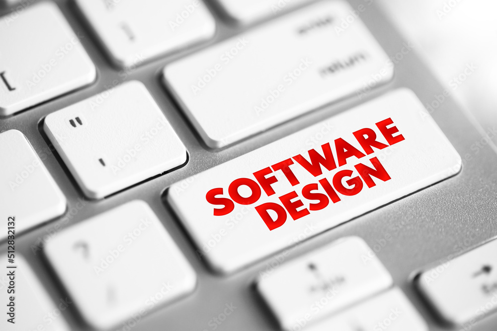 Poster software design - process by which an agent creates a specification of a software artifact intended 