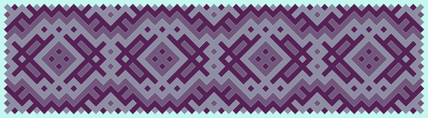 Multicolor truchet tiling connections illustration