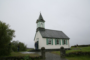 old church in the countryside
