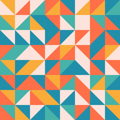  Modern seamless colorful geometry