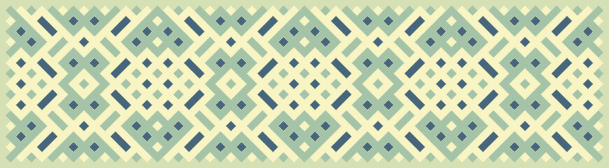 Multicolor truchet tiling connections illustration