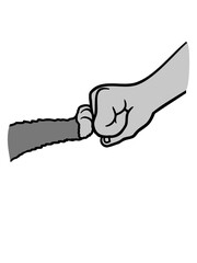 Fototapeta premium Katze Brofist Fist Pump 