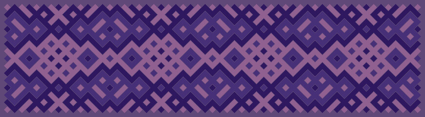 Multicolor truchet tiling connections illustration