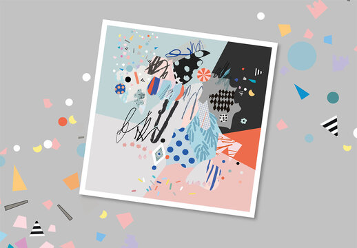 Creative Art Circus Poster Layout