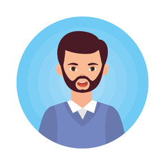 avatar bearded man