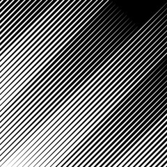 Lines pattern. Diagonal stripes illustration. Striped image. Linear background. Strokes ornament. Abstract wallpaper. Modern halftone backdrop. Digital paper, web design, textile print. Vector work.