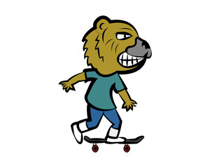 wolf skaters character