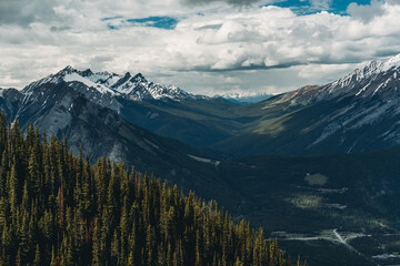 Obraz premium Banff Gondola Summit