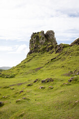 The Fairy Glen on the Isle of Skye in Scotland