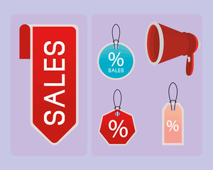 icons sales tags