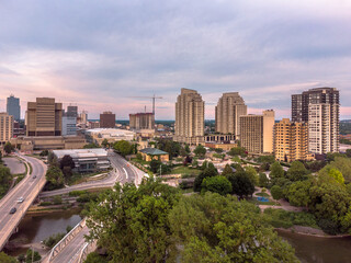 view of London Ontario downtown city