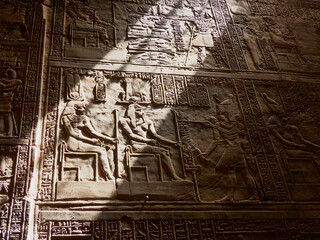 edfu temple in egypt with its incredible antiquities