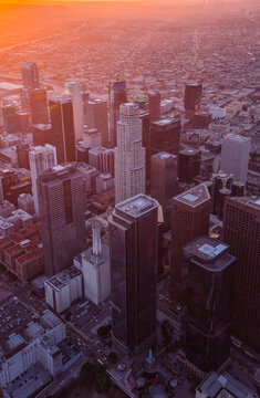 Downtown Los Angeles Aerial Photography