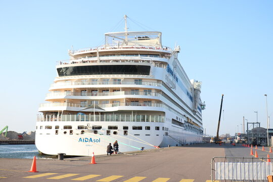 IJmuiden, the Netherlands - May 1st, 2022: Aida Sol