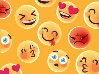 cartoon emoji set
