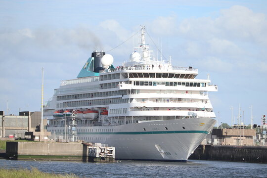 Ijmuiden, the Netherlands - May 21st, 2022: MS Amera Phoenix Reisen