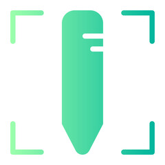 pencil gradient icon