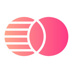 transparent gradient icon