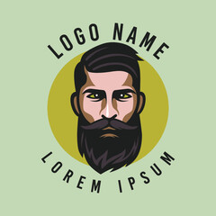 Barber Shop Icon Illustration_Vectoroom