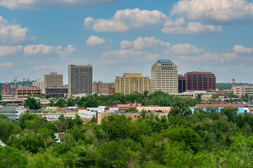 Downtown Colorado Springs during the day