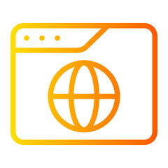 website gradient icon