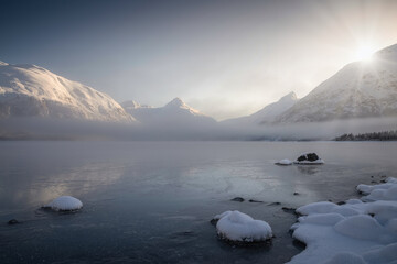 Frozen Portage