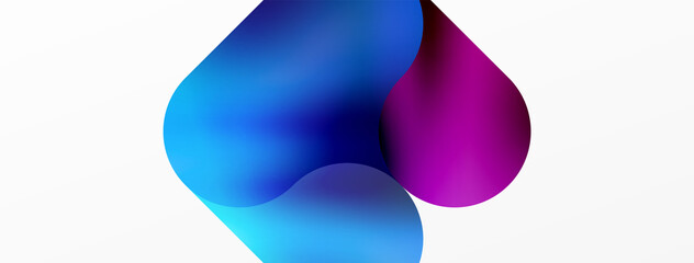 Round shapes and circle geometric abstract background. Vector Illustration For Wallpaper, Banner, Background, Card, Book Illustration, landing page