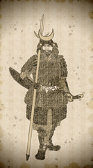 「月百姿」 「信仰の三日月 幸盛」ビンテージバージョン