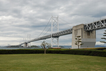 'Seto ohashi' long bridge / 瀬戸大橋のパノラマ景