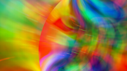 Abstract multicolored textured glowing background