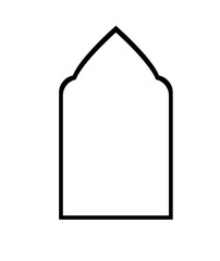 Islamic Arch Illustration
