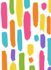 カラフルな手書き落書きペイント背景