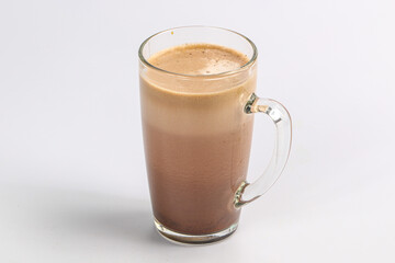 Hot sweet and tasty chocolate drink