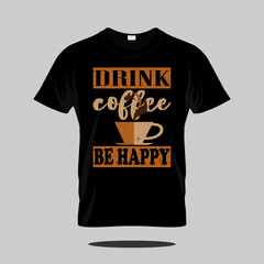 coffee t shirt design vector. coffee t shirt lover.