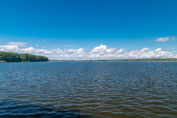 Rybnickie (Rybnik) lake in Poland.