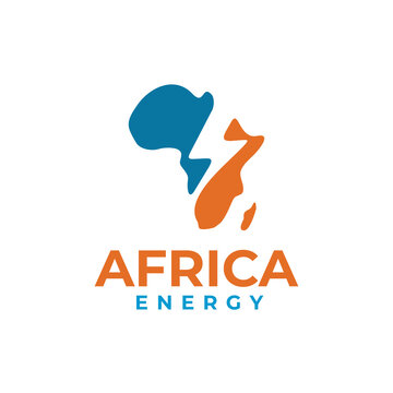 Africa energy company logo design