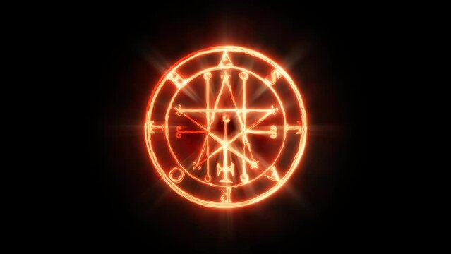 Achemy Symbol 2, animation.Full HD 1920&times;1080.08 Second Long.
