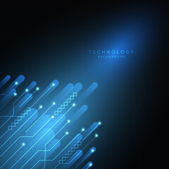 Hi-tech digital technology futuristic circuit digital. Abstract futuristic design. artificial intelligence. Modern futuristic design. Abstract technology vector illustration background.