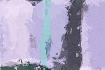 Abstract beautiful oil painting geometric illustration