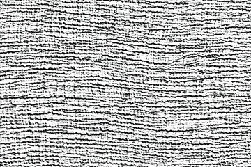 Grunge texture of a rough rag. Abstract monochrome background of coarse fabric.
