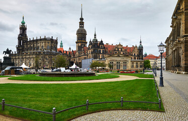Impressive architecture of Dresden