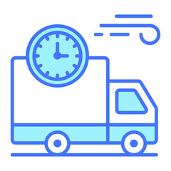 fast delivery Modern concepts design, vector illustration
