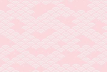 Japanese seamless pattern called Seigaiha for banners, cards, flyers, social media wallpapers, etc.