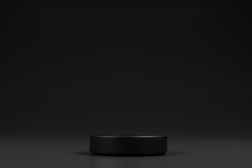 elegant 3d illustration of podium scene for product display