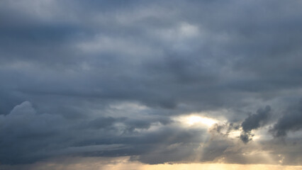 Fototapeta na wymiar Dramatic sky