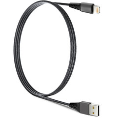 USB cable type A, and type C plugs, micro USB and lightning, universal computer and phone connection on white background. isolated usb cord.  Charger usb cable on a white background. 3D render. 