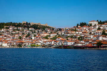 Fototapeta na wymiar Ohrid, Macedonia. 17.10.2019