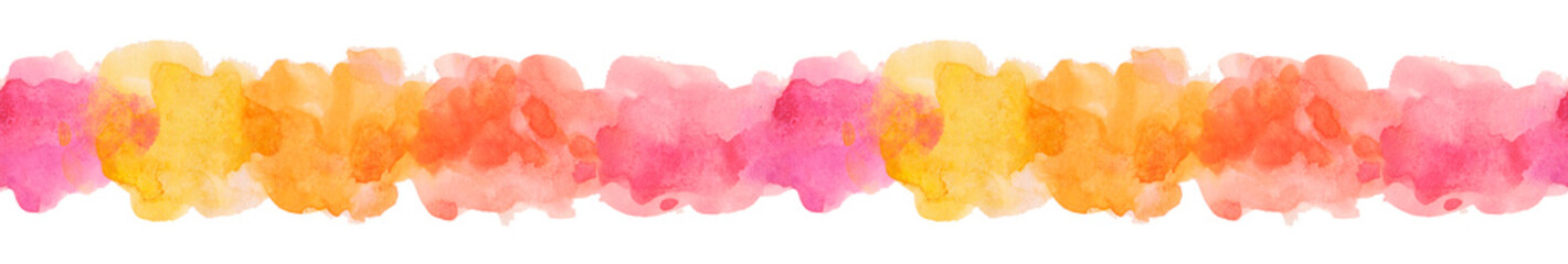 Abstract water colorful seamless painting. Pastel color illustration concept.