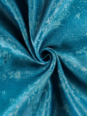 Blue curtains marble texture fabric